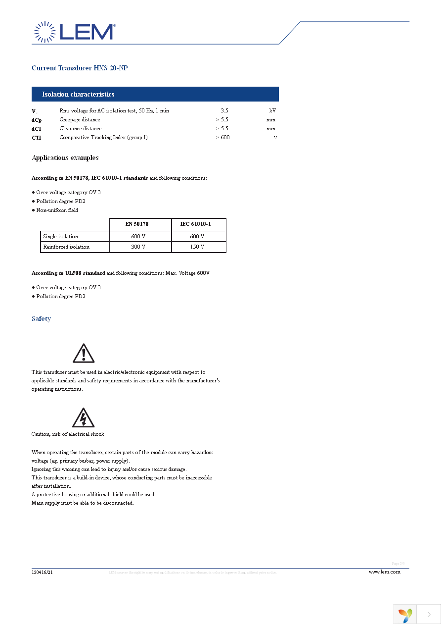 HXS 20-NP Page 2